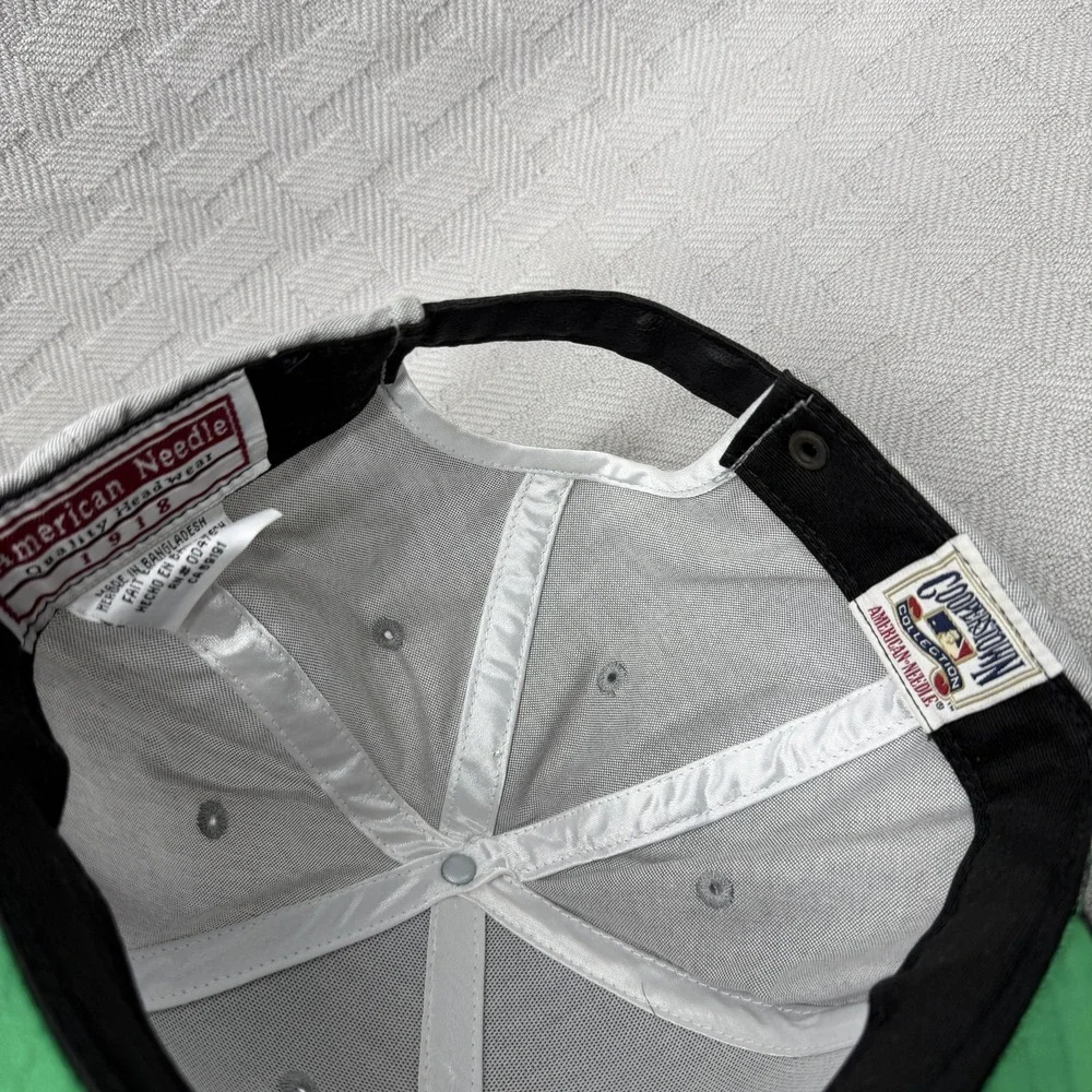 San Francisco Giants Hat Cap Strap Back Mens One Size Gray‎ MLB American Needle